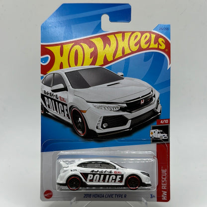 2018 Honda Civic Type R - HW Rescue 4/10 Hotwheels Mainline 215/250