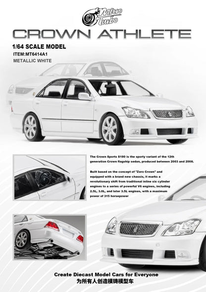 Custom Crown S184 - Metallic White Microturbo 1/64