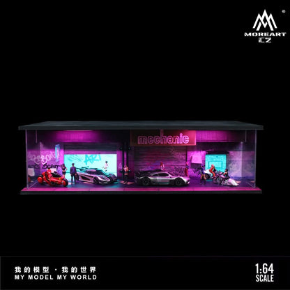 Cyberpunk 02 Light Version Assembly Scene - MoreArt