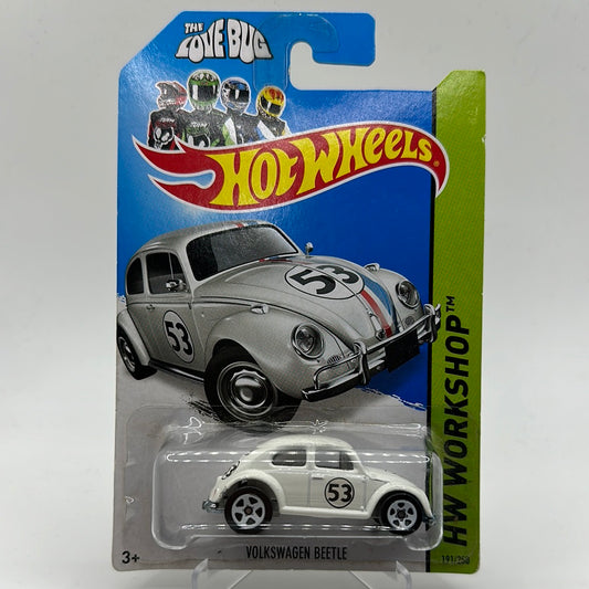 Volkswagen Beetle HW Workshop Hotwheels 191/250 Herbie The Love Bug