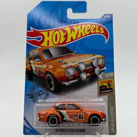 ‘70 Ford Escort RS1600 - Baja Blazers 5/10 Hotwheels Mainline 52/250