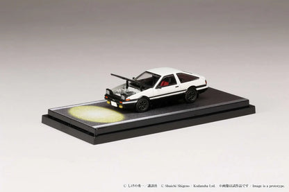 TOYOTA SPRINTER TRUENO GT APEX (AE86) / INITIAL D ENGINE MOUNTED MODEL VS TOMOYUKI TACHI - HOBBY JAPAN 1:64
