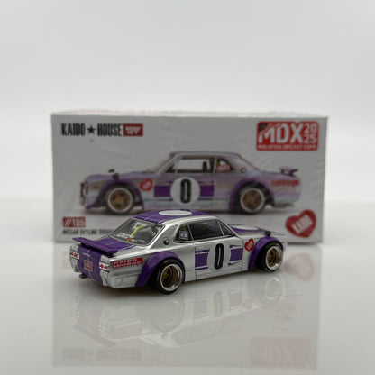 2025 MDX Exclusive Kaido House x Mini GT Nissan Skyline 2000GT-R KGPC10 Kaido Works “Opened”
