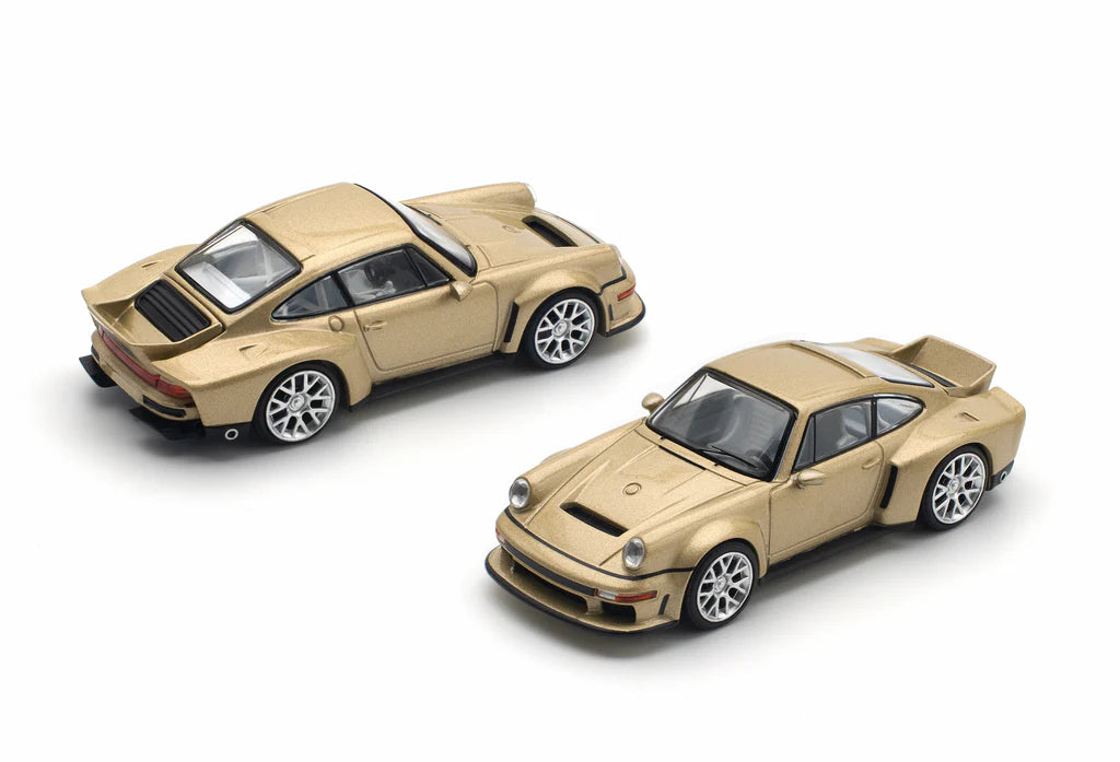 SINGER DLS TURBO (ROAD) "PORSCHE 934" (GOLD) POP RACE 1:64