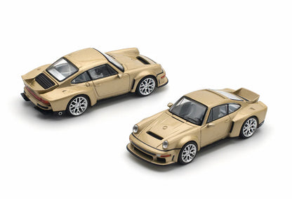 SINGER DLS TURBO (ROAD) "PORSCHE 934" (GOLD) POP RACE 1:64