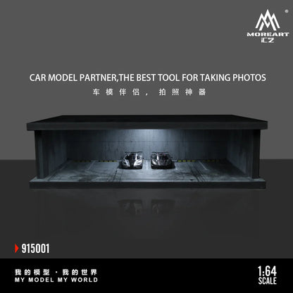 UNDERGROUND PARKING GARAGE SCENE - MOREART 1:64