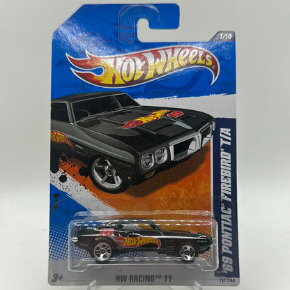 ‘69 Pontiac Firebird T/A - HA Racing 11 7/10 Hotwheels Mainline 157/244