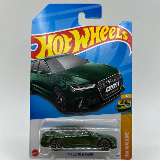 ‘17 Audi RS 6 Avant - HW Wagons 1/5 Hotwheels Mainline 187/250