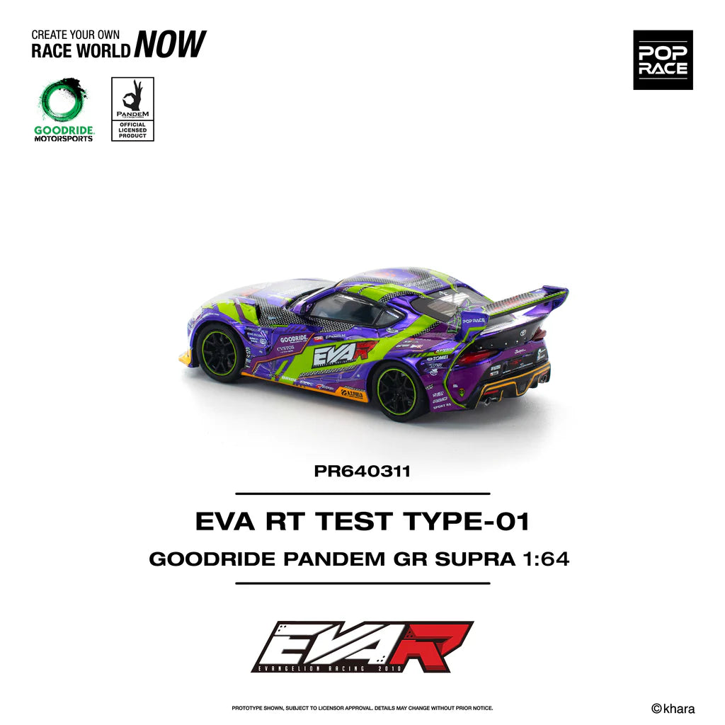 TOYOTA SUPRA (A90) PANDEM -- EVA RT TEST TYPE-01 GOODRIDE - POP RACE 1:64
