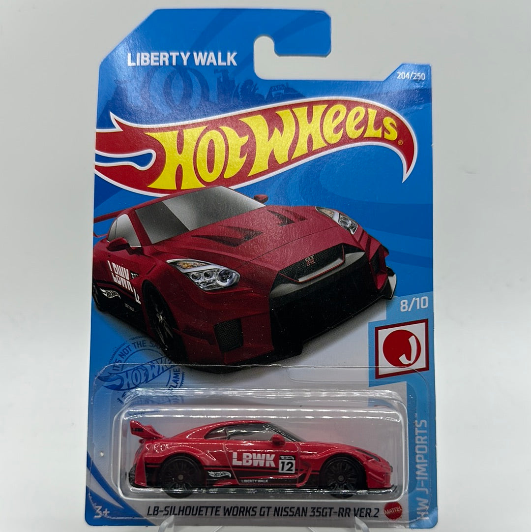 LB-Silhouette Works GT Nissan 35GT-RR Ver.2 - HW J-Imports 8/10 Hotwheels Mainline 204/250