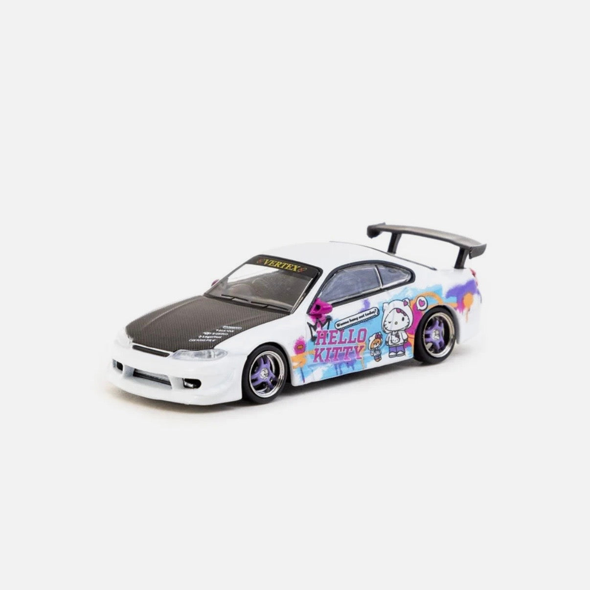 Vertex Nissan Silvia (S15) Hello Kitty Dirft - TARMAC Works