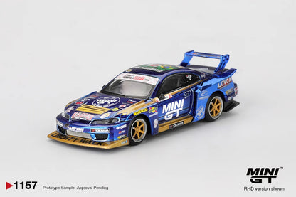 2025 FORMULA DRIFT (#555 NISSAN LB-SUPER SILHOUETTE S15 SILVIA) - MINI GT 1:64