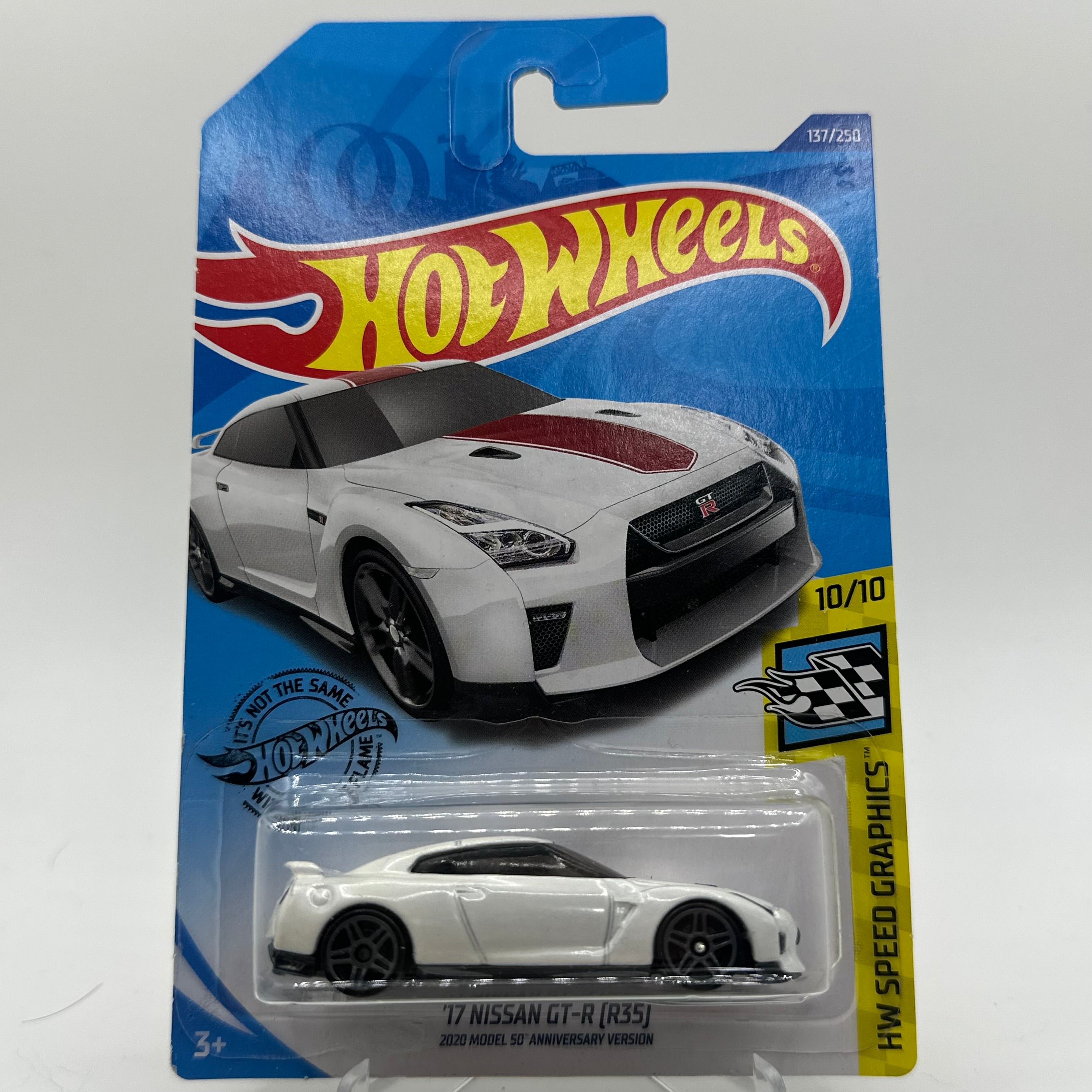‘17 Nissan GT-R R35 - HE Speed Graphics 10/10 Hotwheels Mainline 137/2 ...