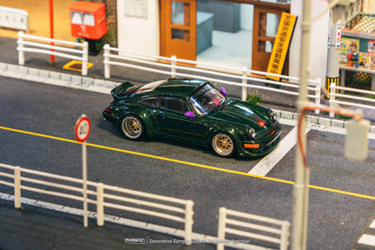 Porsche RWB 964 Green - Tarmac Works 1:64