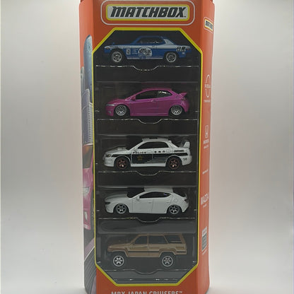 HVM CUSTOM - MBX JAPAN CRUISERS 5pk (Wheel Swapped) Matchbox