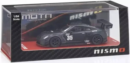 Nismo R35 GT-R GT3 (Compatible with MOTN LED Base) - Matte Black *TDE 2025 Exclusive Model* Kyosho