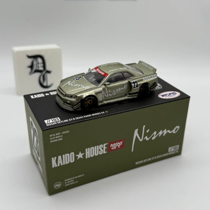 Nissan Skyline GT-R R34 Kaido Works V4 - Kaido House x MiniGT *Loose*