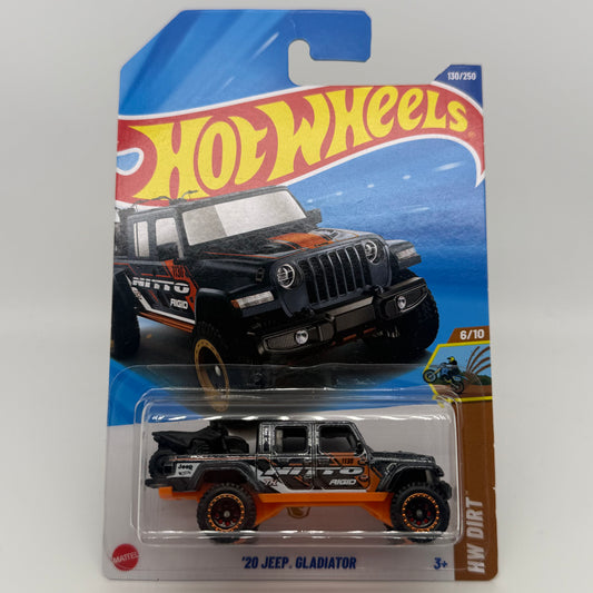 ‘20 Jeep Gladiator *STH* Super Treasure Hunt - HW Dirt 6/10 Hotwheels Mainline 130/250