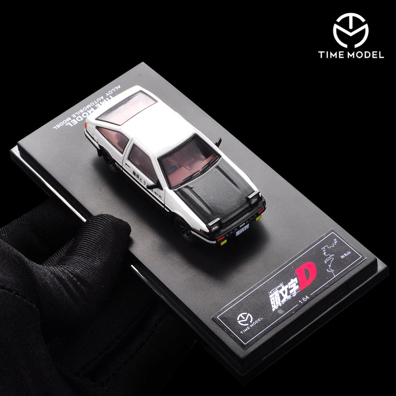Toyota AE86 INITIAL D (Black Top) - Time Model 1:64