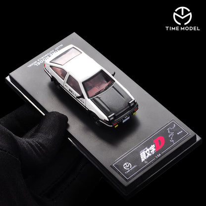 Toyota AE86 INITIAL D (Black Top) - Time Model 1:64