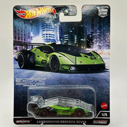 Lamborghini Essenza SCV12 Exotic Envy 5/5 Hotwheels Premium 1:64