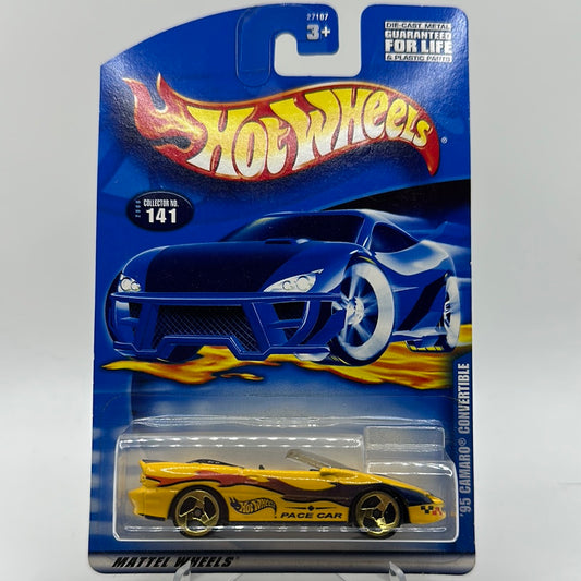 ‘95 Camaro Convertible 2000 Collector No.141 Hotwheels Mainline