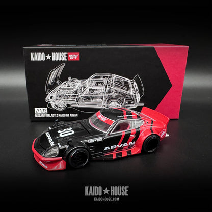 Nissan Fairlady Z Advan 240z Kaido House MiniGT 1:64