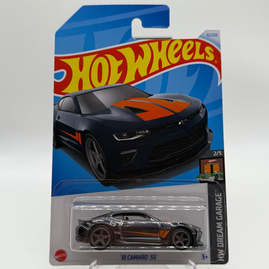 ‘18 Camaro SS *STH* Super Treasure Hunt - HW Dream Garage 2/5 Hotwheels Mainline 32/250