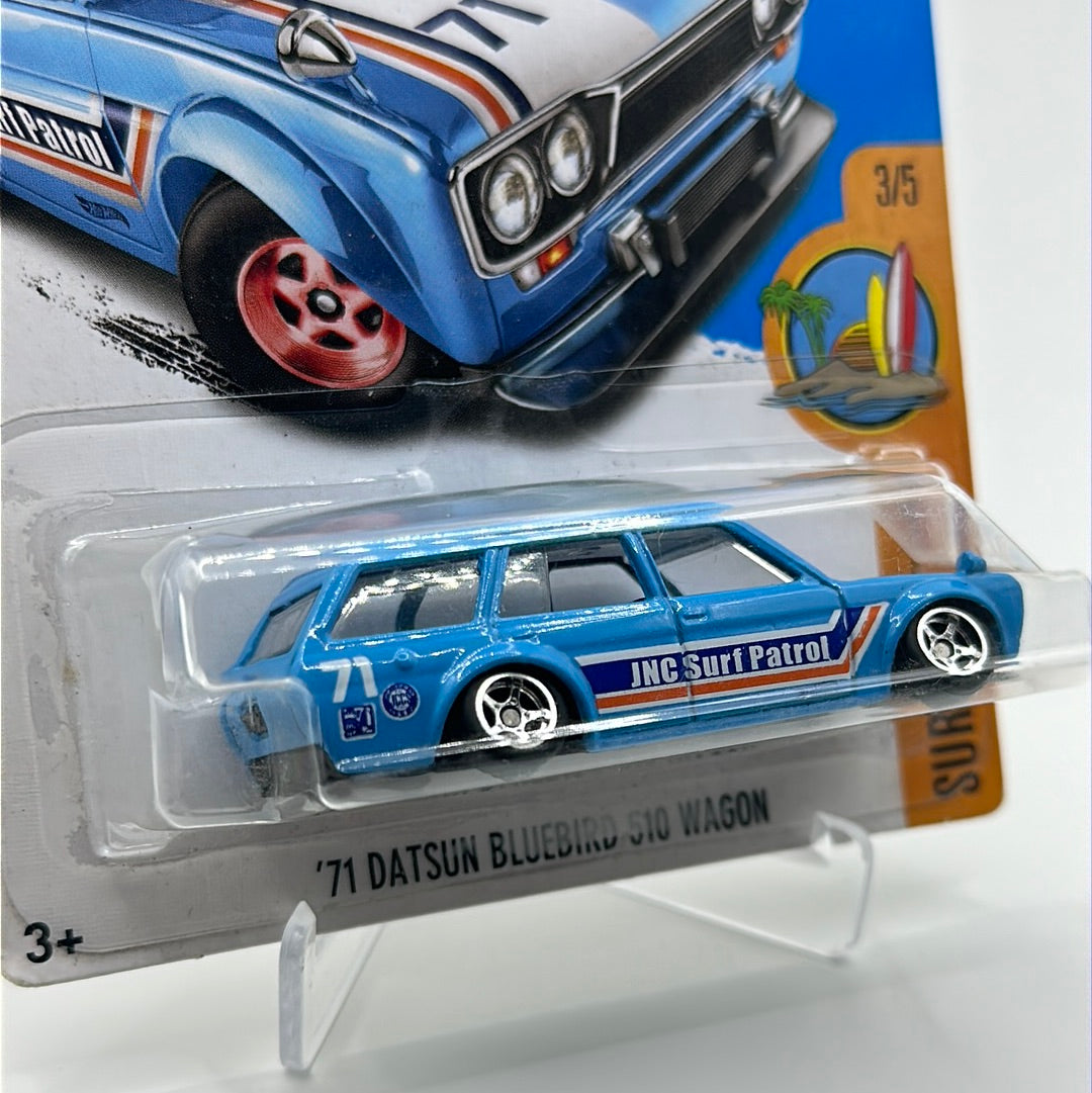 HVM CUSTOM ‘71 Datsun Bluebird 510 Wagon - Slammed, Cambered and Rolls (ERROR CAR)