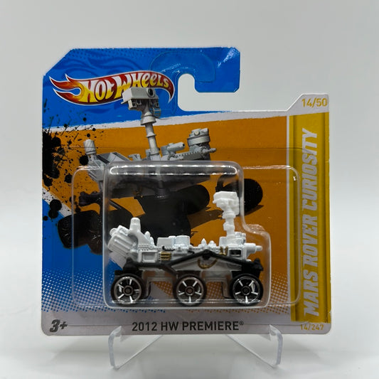 Mars Rover Curiosity - 2012 HW Premiere 14/50 Hotwheels Mainline 14/247 2011