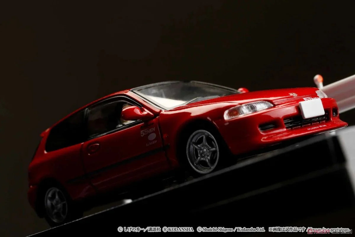 Honda Civic (EG6) / INITIAL D Myogi Night Kids with Shingo Syouji Figure - Hobby Japan