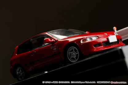 Honda Civic (EG6) / INITIAL D Myogi Night Kids with Shingo Syouji Figure - Hobby Japan