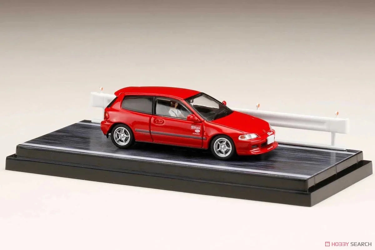 Honda Civic (EG6) / INITIAL D Myogi Night Kids with Shingo Syouji Figure - Hobby Japan