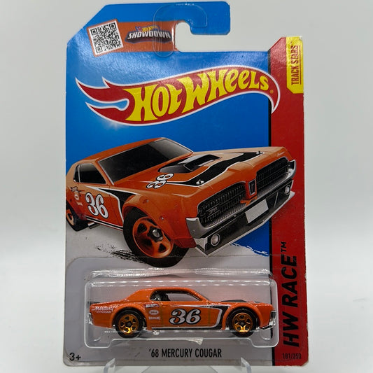 ‘68 Mercury Cougar - HW Race Hotwheels Mainline 181/250