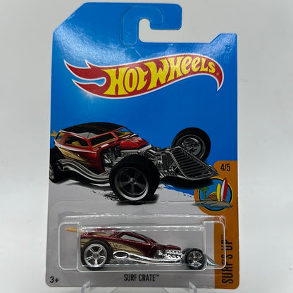 Surf Crate *STH* Super Treasure Hunt - Surf’s Up 4/5 Hotwheels Mainline 1:64