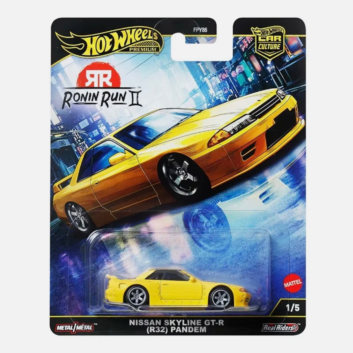 RONIN RUN II Complete set 1-5 HOT WHEELS CAR CULTURE