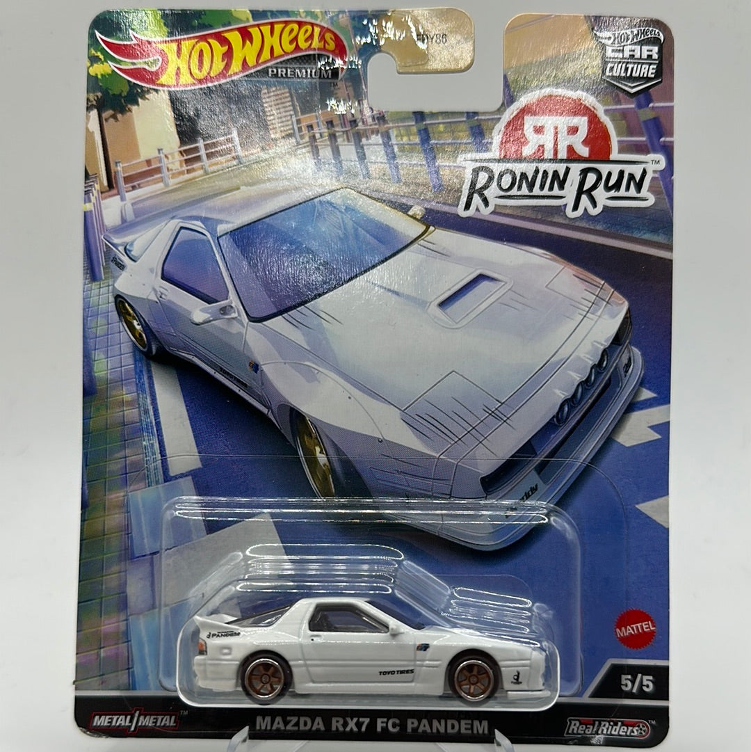 Mazda RX7 FC Pandem (Ronin Run) 5/5 Hotwheels Premium Car Culture 1:64