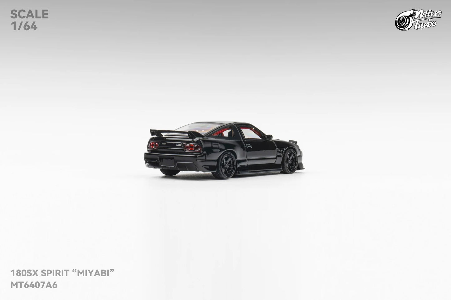 Custom 180SX "MIYABI" - Black Microturbo 1/64