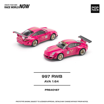 Porsche 997 RWB AVA - Pop Race 1:64