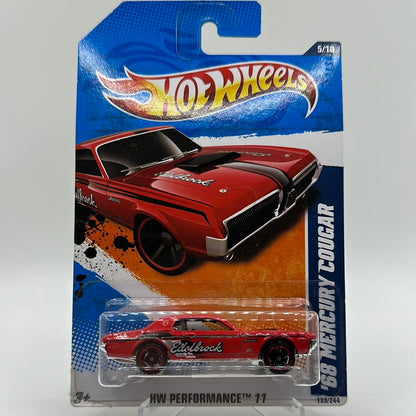 ‘68 Mercury Cougar - HW Performance 11 5/10 Hotwheels Mainline 135/244