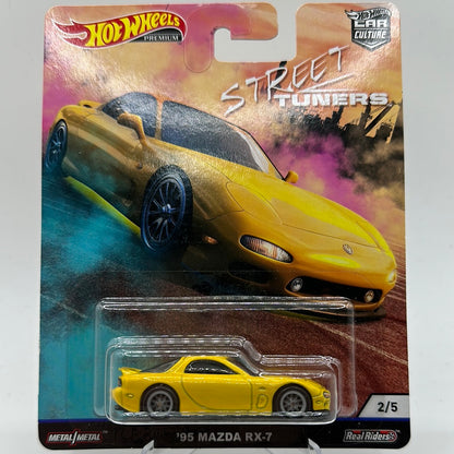 ‘95 Mazda RX-7 Street Tuners 2/5 Hotwheels Premium 1:64