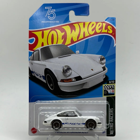 Porsche 911 Carrera RS 2.7 Retro Racers 8/10 Hotwheels 125/250 Mainline 1:64