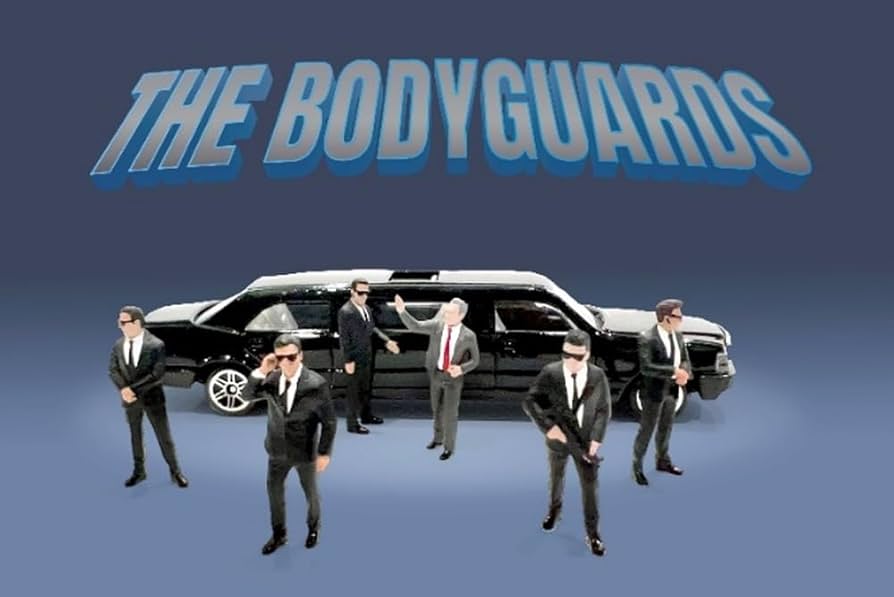 THE BODYGUARD AMERICAN DIORAMA