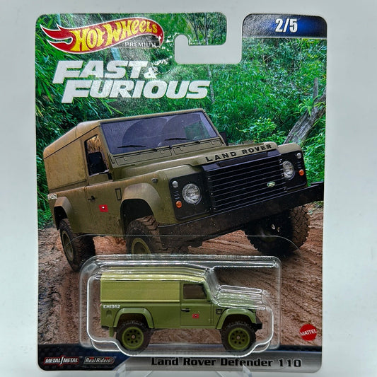 Land Rover Defender 110 F9 The Fast Saga 2/5 Hotwheels Premium 1:64