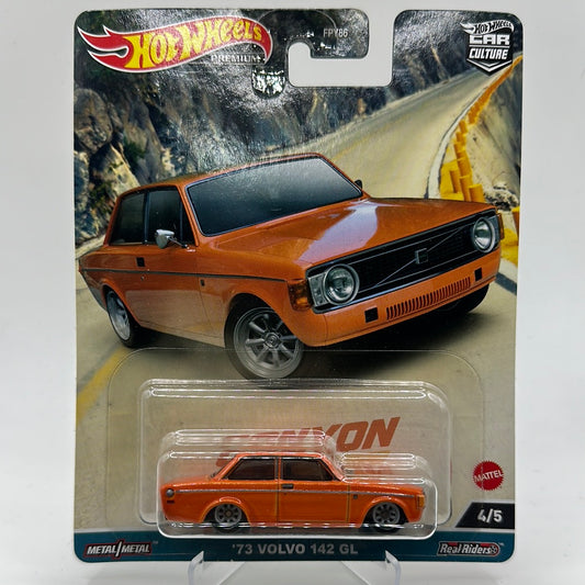 ‘73 Volvo 142 GL Canyon Warriors 4/5 Hotwheels Premium 1:64