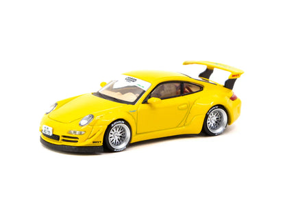 Porsche RWB 997 (NOTTING HILL) (YELLOW) - TARMAC WORKS (PORSCHE 911)