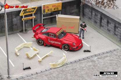 PORSCHE RWB 993 GT SUPREME - STAR MODEL 1:64