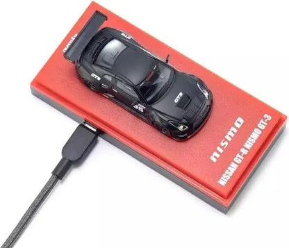 Nismo R35 GT-R GT3 (Compatible with MOTN LED Base) - Matte Black *TDE 2025 Exclusive Model* Kyosho