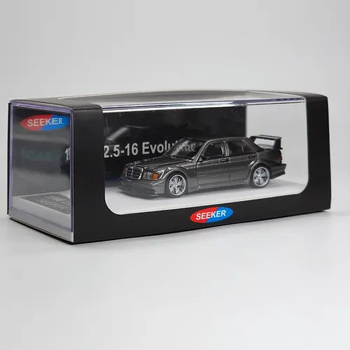 Mercedes Benz 190E 2.5-16 Evolution Grey - Seeker 1:64