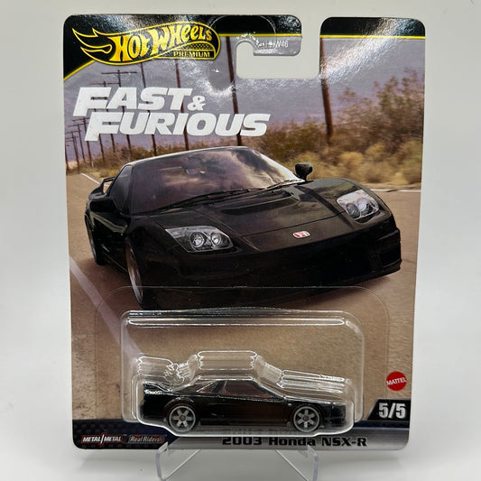 2003 Honda NSX-R 5/5 Fast & Furious Hotwheels Premium 1:64